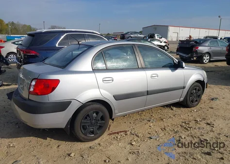 2007 Kia Rio Lx из США, поврежденный, VIN KNADE123976261129